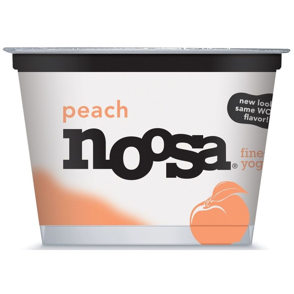 Noosa Peach Finest Yoghurt, 4.5 Ounce -- 6 per case
