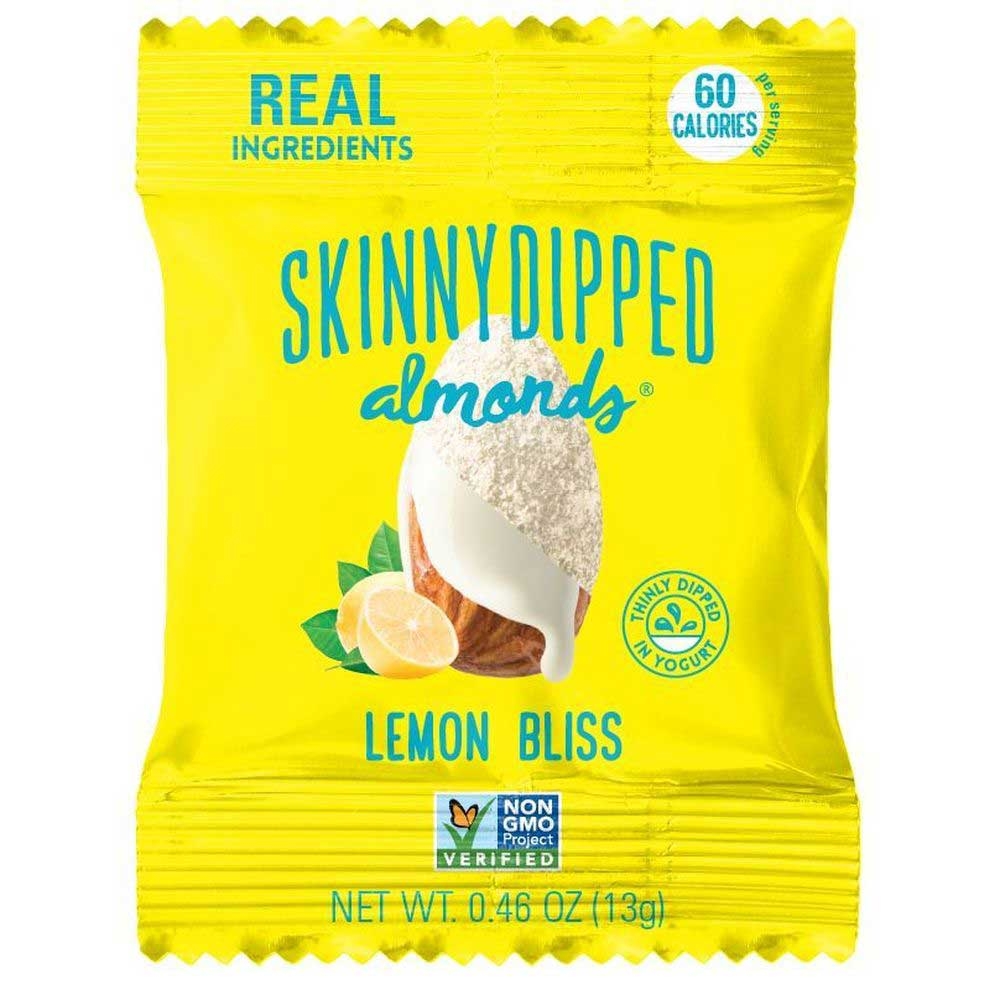 Skinny Dipped Almonds Lemon Bliss Almonds, 0.46 Ounce -- 24 per case