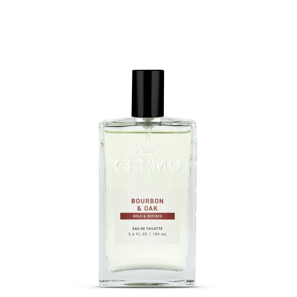 Cremo No.8 Bourbon and Oak Spray Cologne, 3.4 Fluid Ounce -- 12 per case