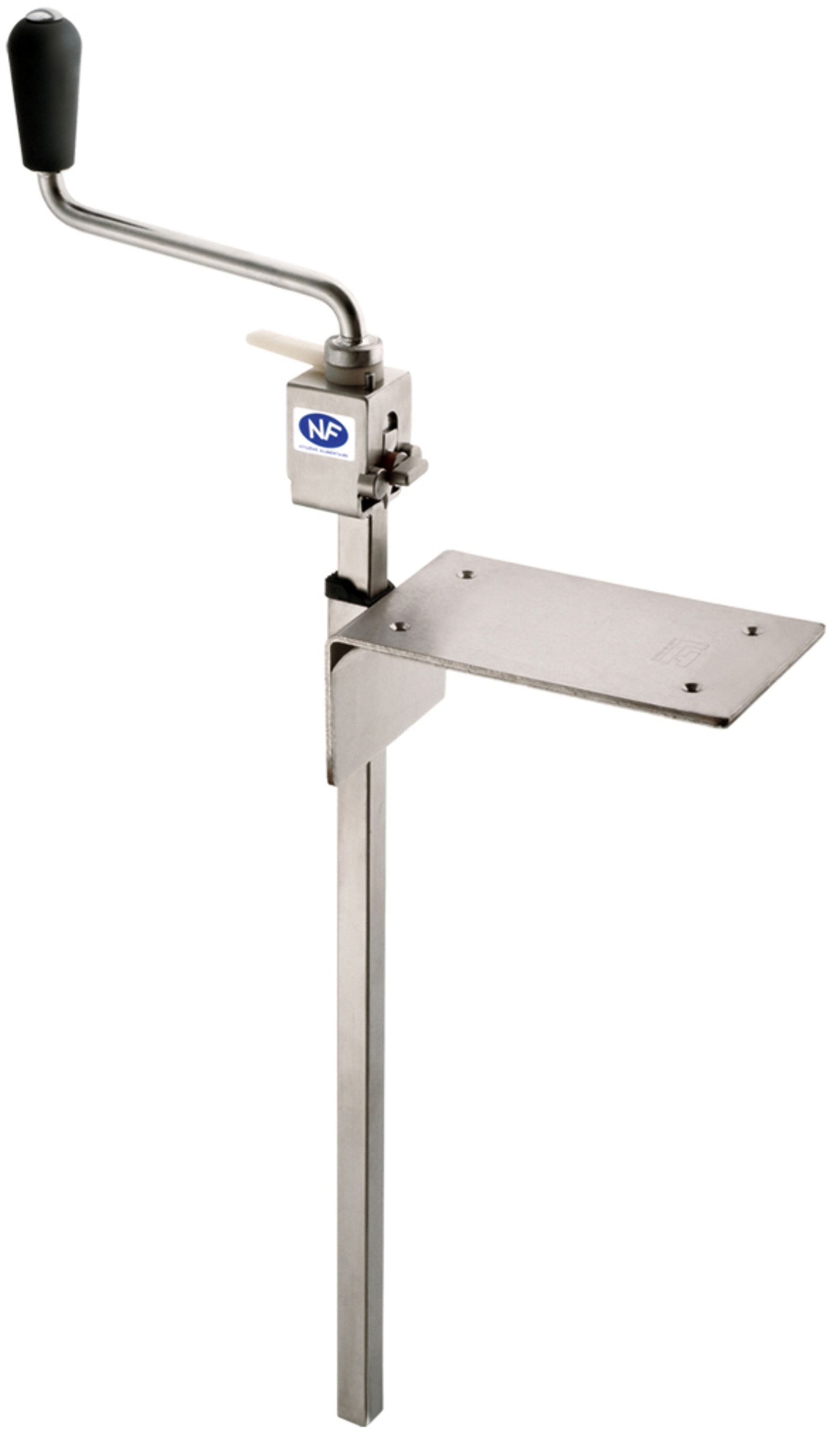 Louis Tellier Professional Inox Manual Can Opener with Screw Plate