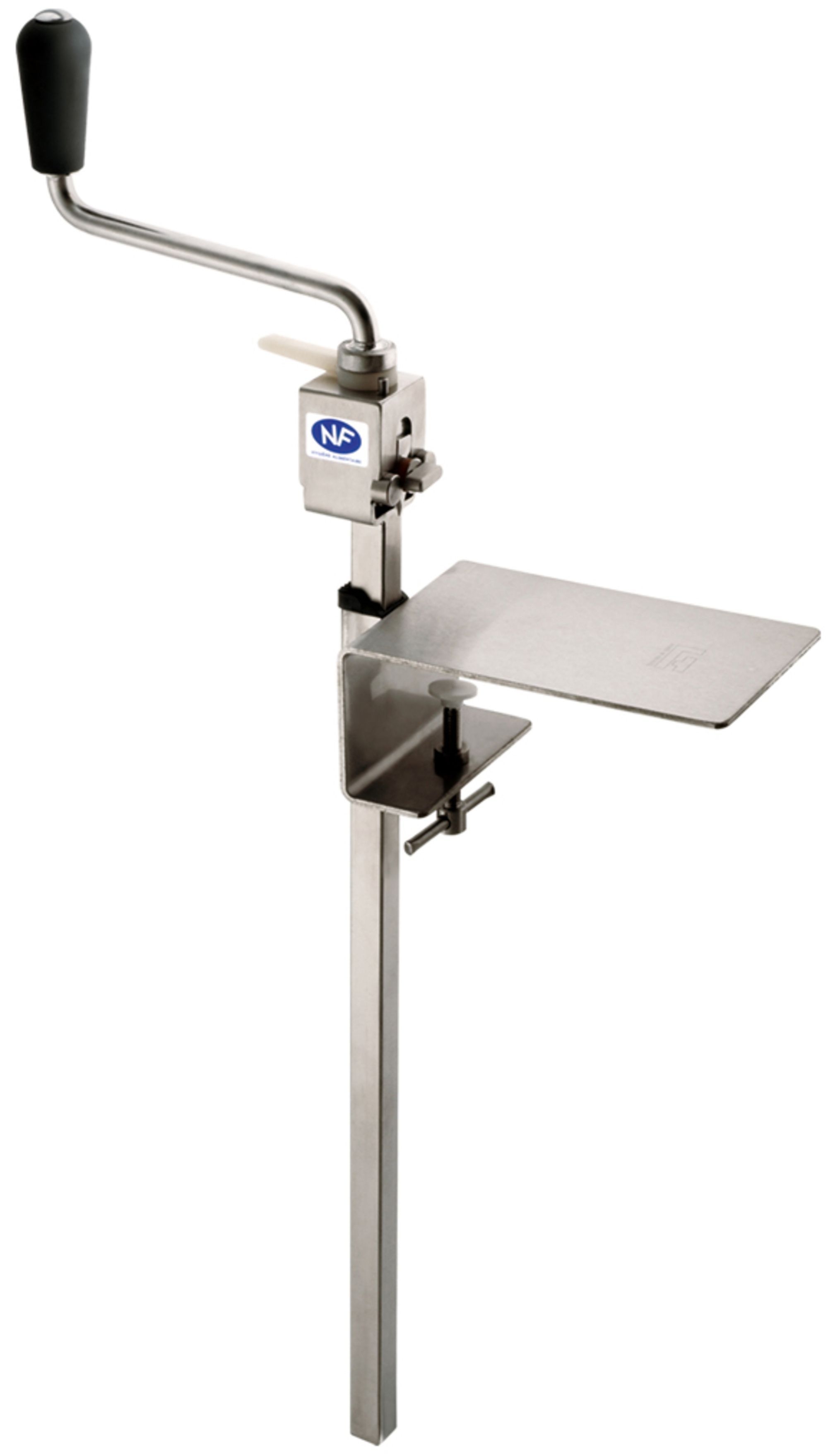 Louis Tellier Professional Inox Manual Can Opener with Clamp