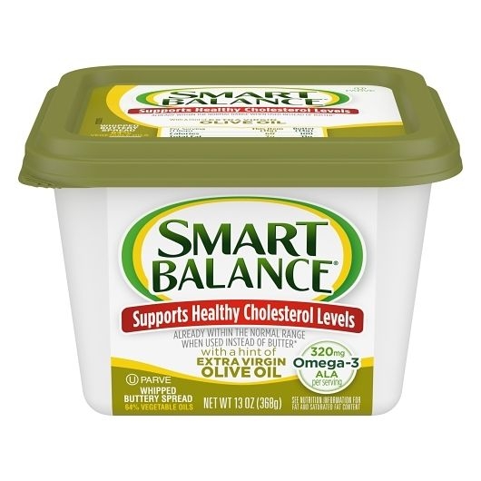Smart Balance Extra Virgin Olive Oil Buttery Spread, 13 Ounce Tub -- 6 per case