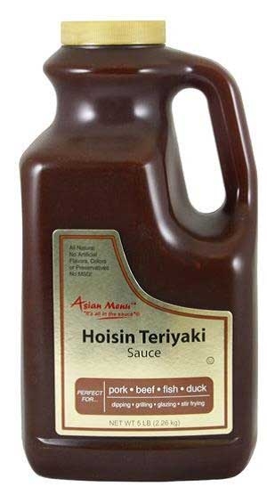Asian Menu All Natural Hoisin Teriyaki Sauce, 0.5 Gallon -- 4 per case.