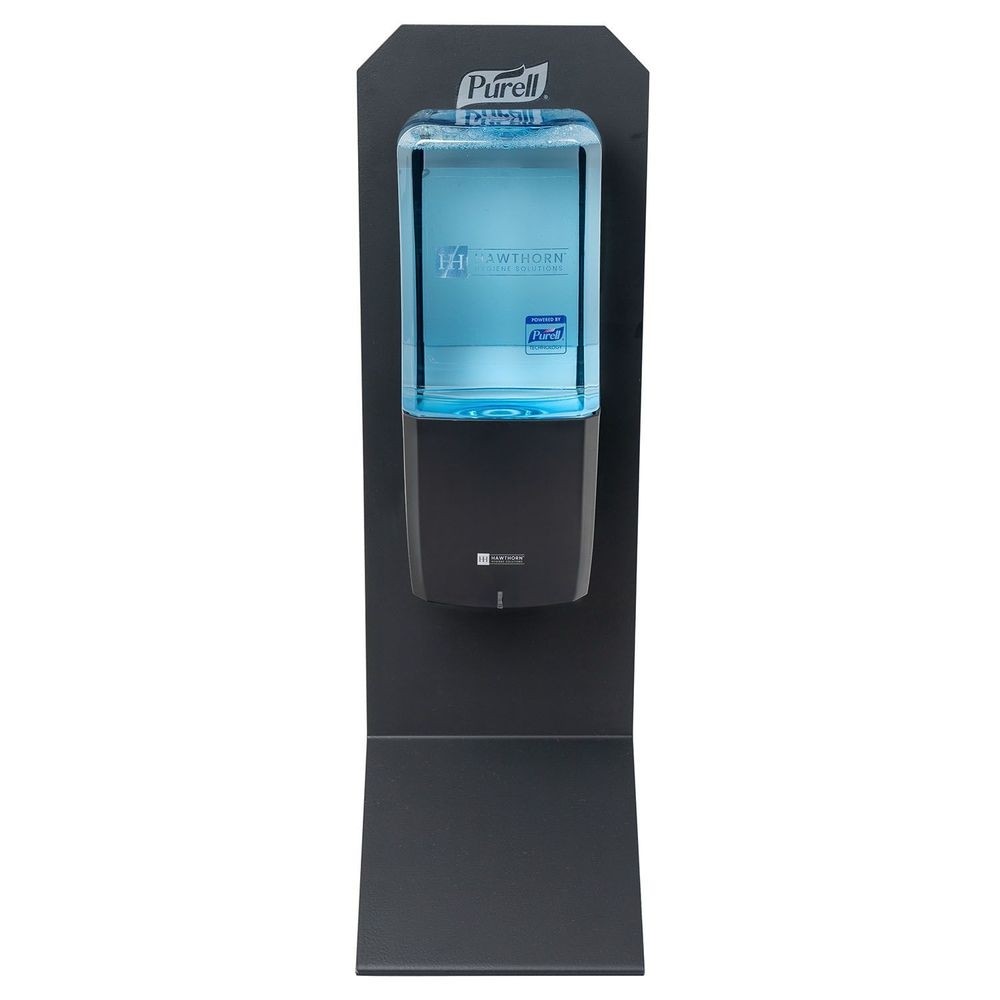 Hawthorn Graphite Foam Soap Dispenser, 10.75 x 6.44 x 4.76 inch