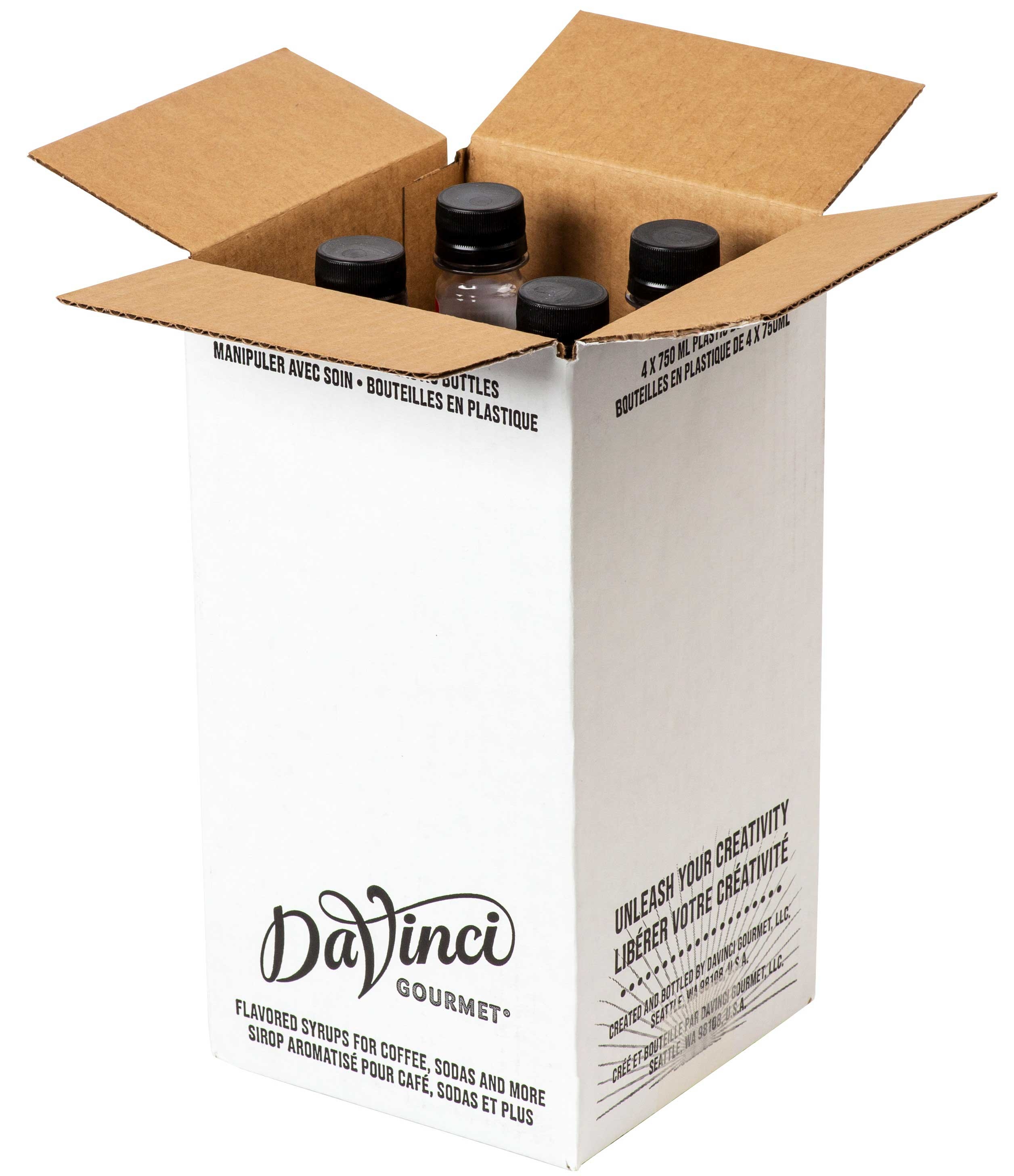 Davinci Gourmet Sugar Free French Vanilla Syrup, 750 Milliliter -- 4 per case