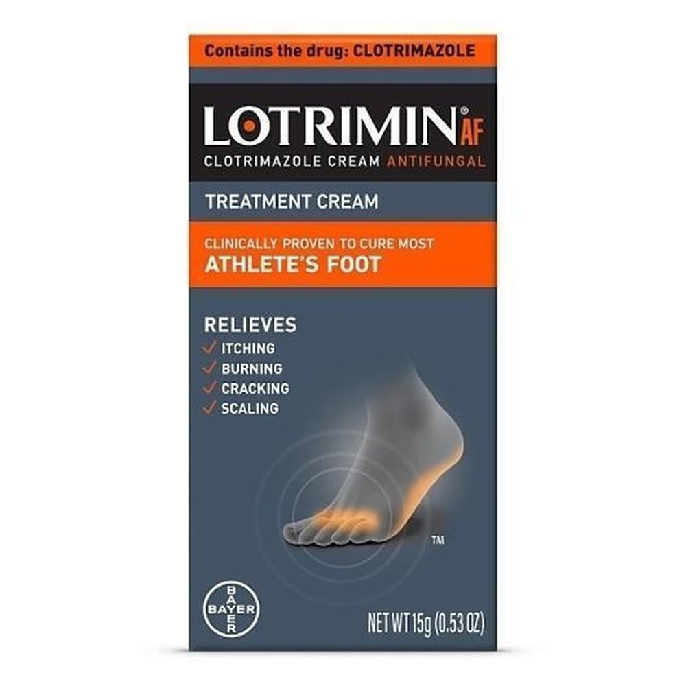 Lotrimin Athletes Foot Cream, 0.507 Fluid Ounce -- 36 per case