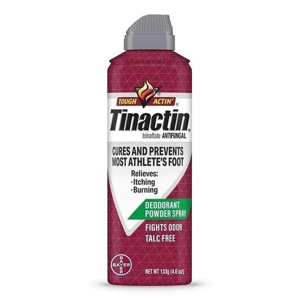 Tinactin Athletes Foot Deodorant Powder Spray, 4.6 Ounce - 36 per case