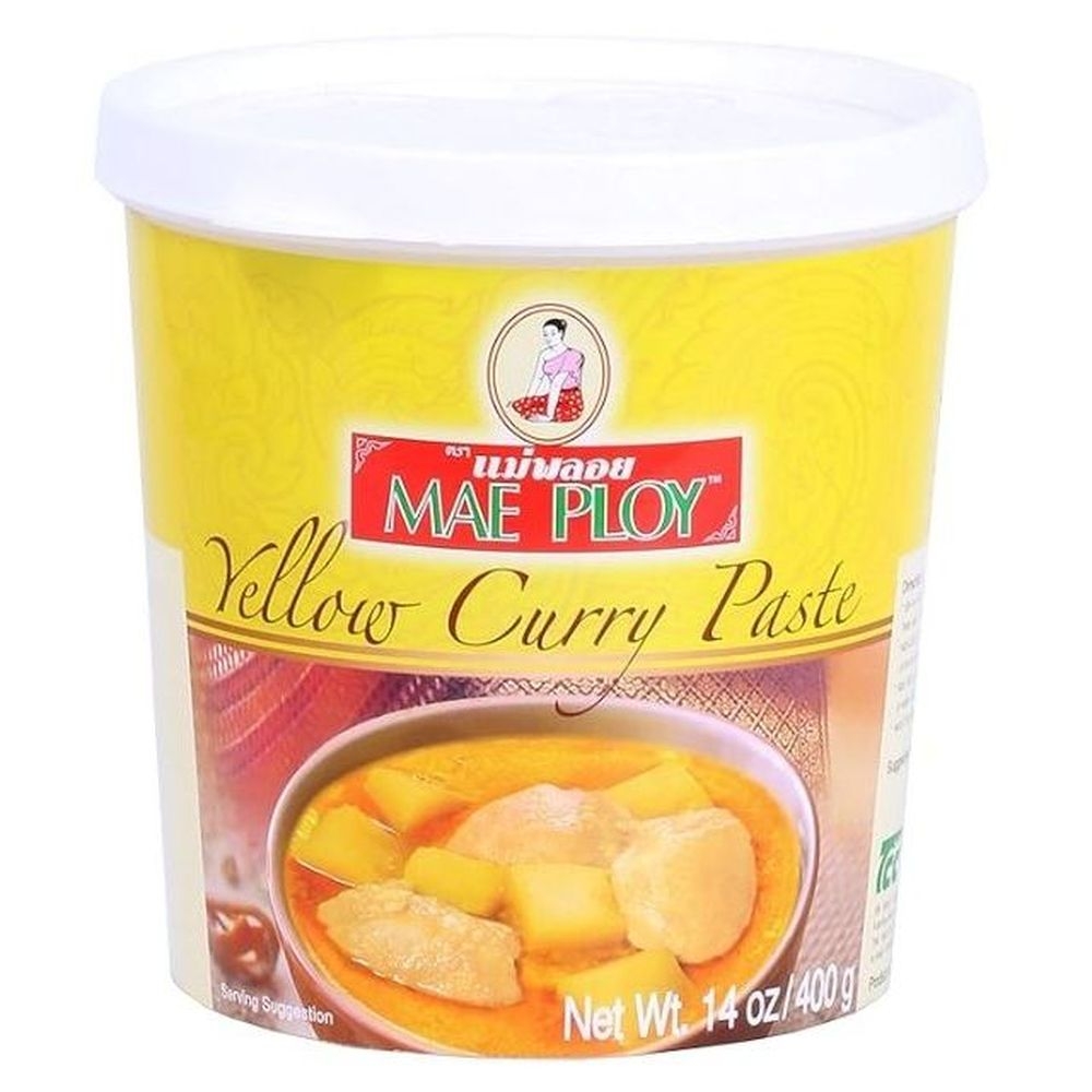 Mae Ploy Yellow Curry Paste, 14 Ounce -- 8 per case