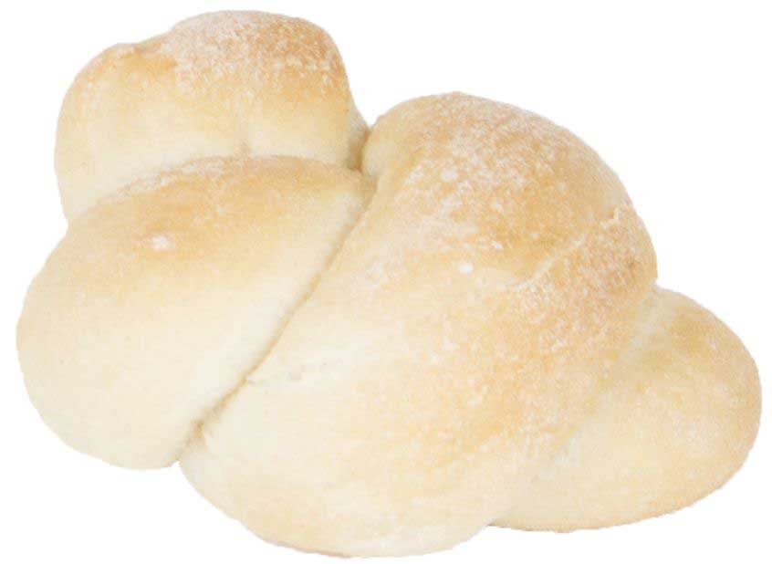 Wenner Bakery Par Baked Baked Dough Knot Roll, 1.4 Ounce -- 200 per case