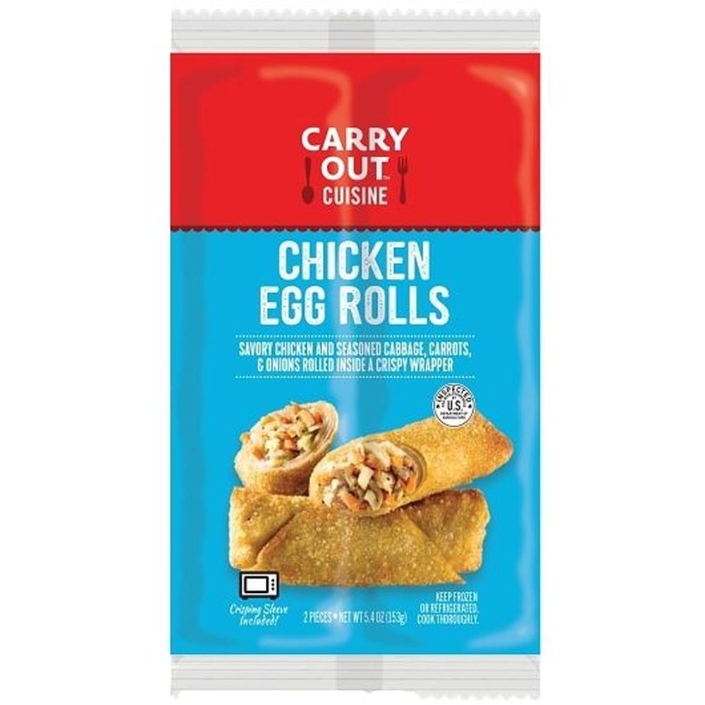 Carry Out Cuisine Chicken Egg Roll, 5.4 Ounce - 5 per case