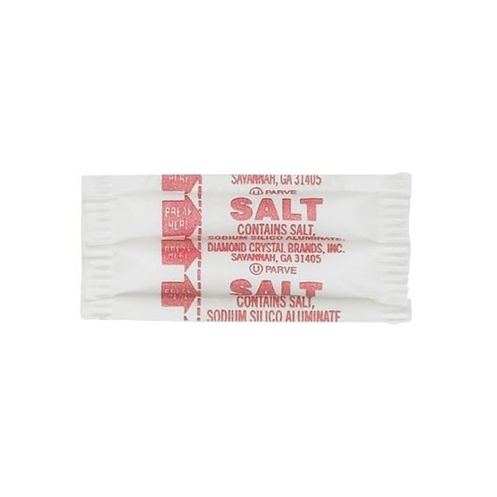 Packet Fluted Salt, 0.75 Gram Packet -- 6000 per case