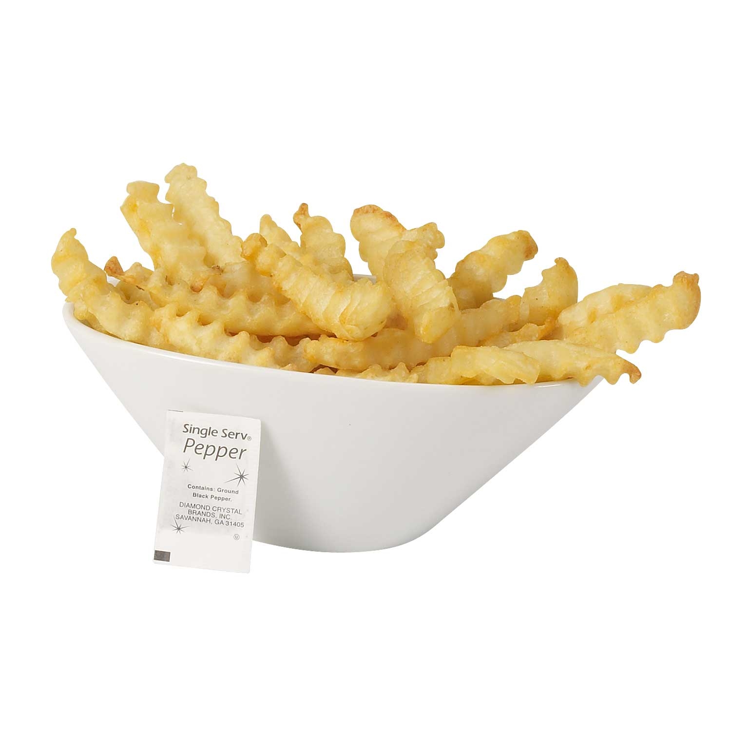 Diamond Crystal Flat Pepper Packet, 0.18 Gram -- 3000 per case.