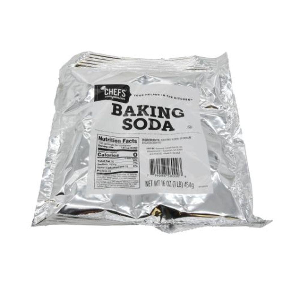 Chefs Companion Baking Soda, 1 Pound -- 12 per case.