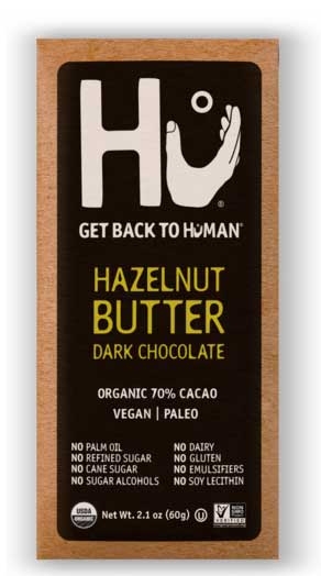 Hu Dark Chocolate Hazelnut Butter Bar, 2.1 Ounce -- 24 per case