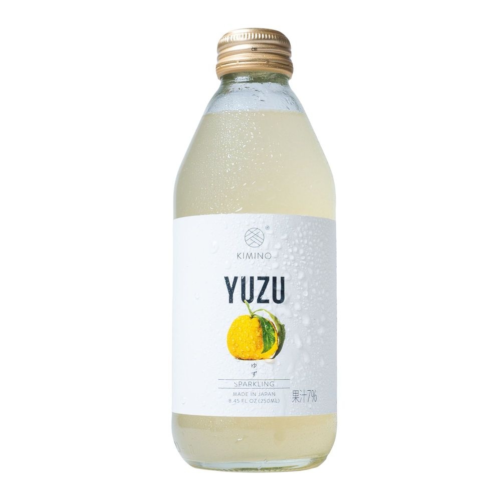 Kimino Yuzu Sparkling Juice, 8.45 Ounce -- 12 per case