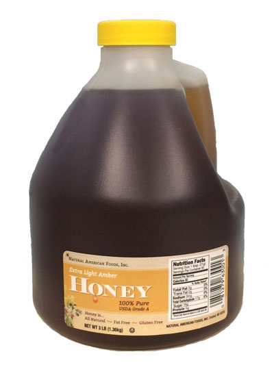 Sweet Harvest Foods Honey Clover, 3 Pound -- 6 Count