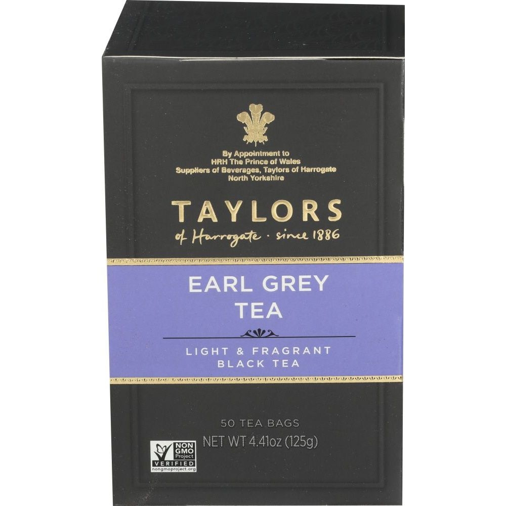 Taylors Of Harrogate Earl Grey Tea, 50 tea bags -- 6 per case