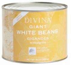 Divina Gigandes Beans in Vinaigrette, 4.4 Pound -- 6 per case