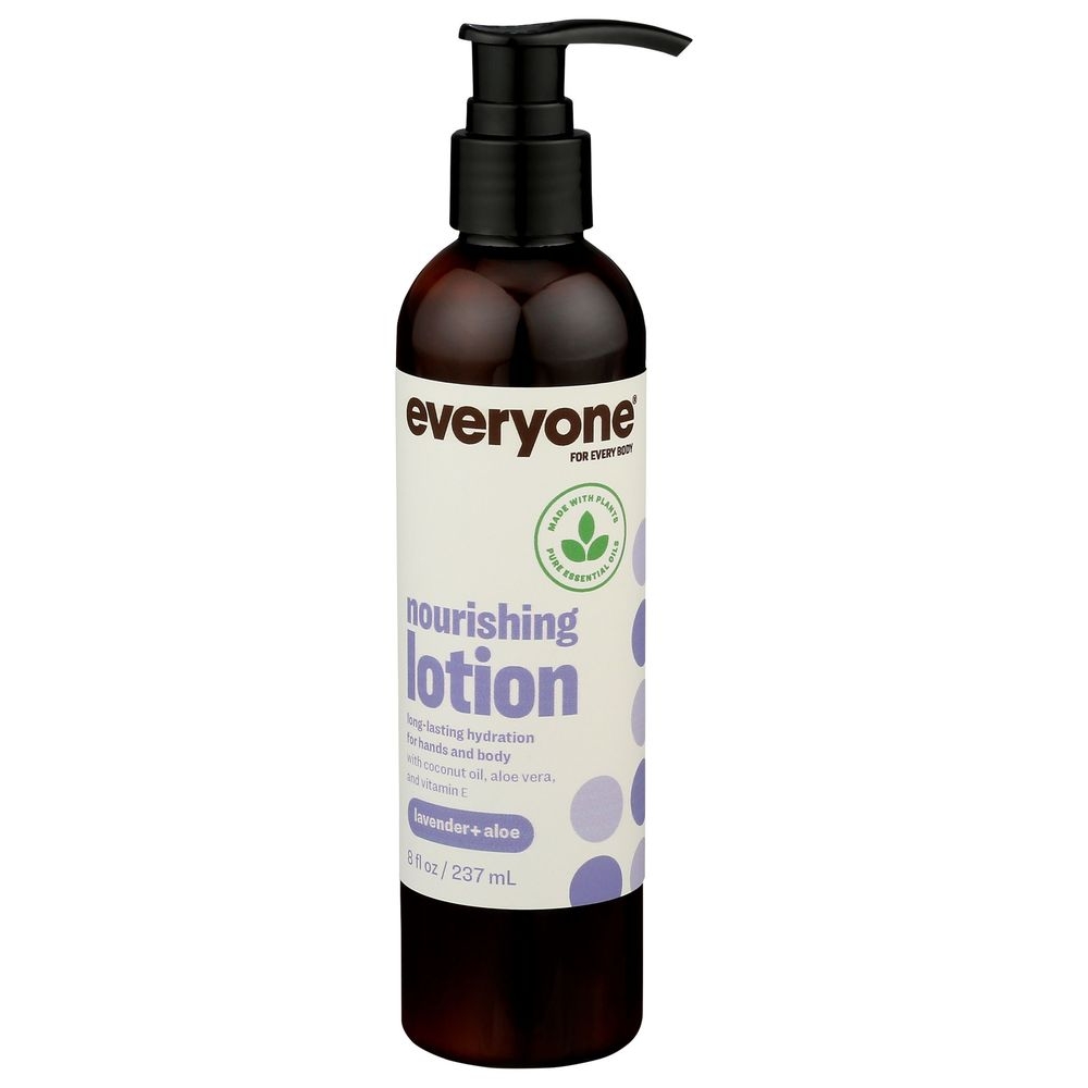 Everyone Lavender Aloe Nourishing Lotion, 8 Fluid Ounce