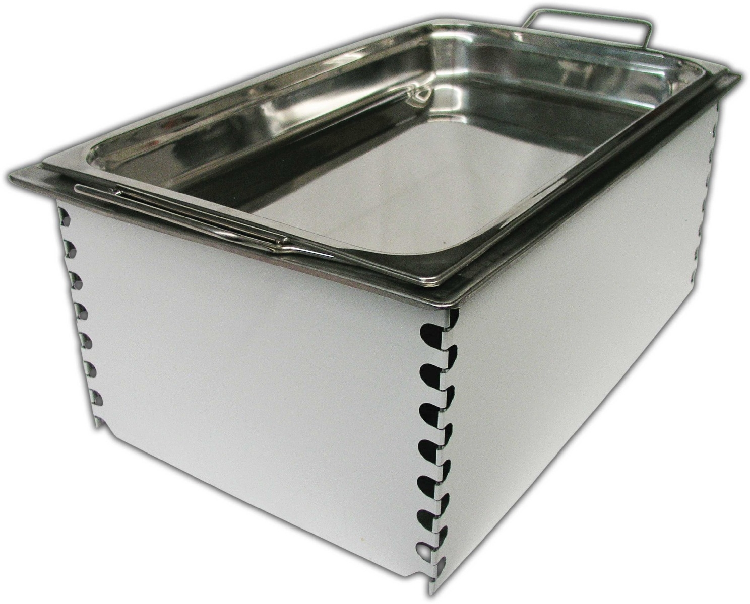 Get-A-Grip White Metal WindBlocker, 50.8 × 31.75 × 21.59 inch -- 6 per case