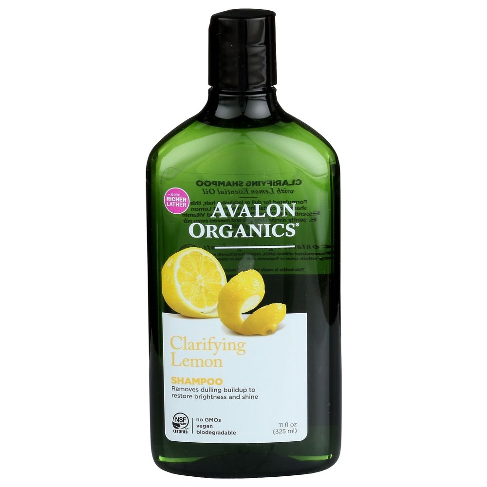 Avalon Organics Lemon Shampoo, 11 Ounce