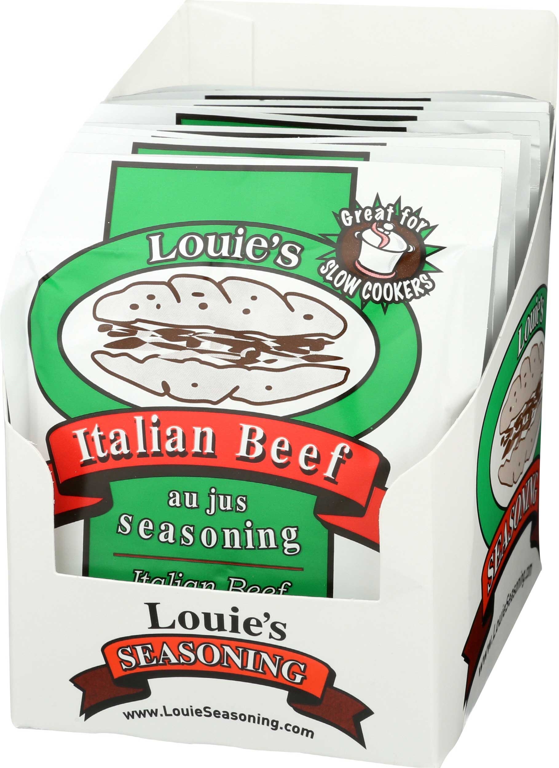 Louie's Italian Beef Seasoning, 3 Ounce -- 12 per case
