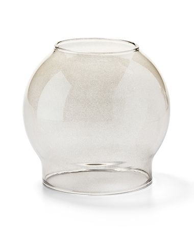 Hollowicks Smoke Lustre Bubble Globe Only, 3 1/8 inch Height.