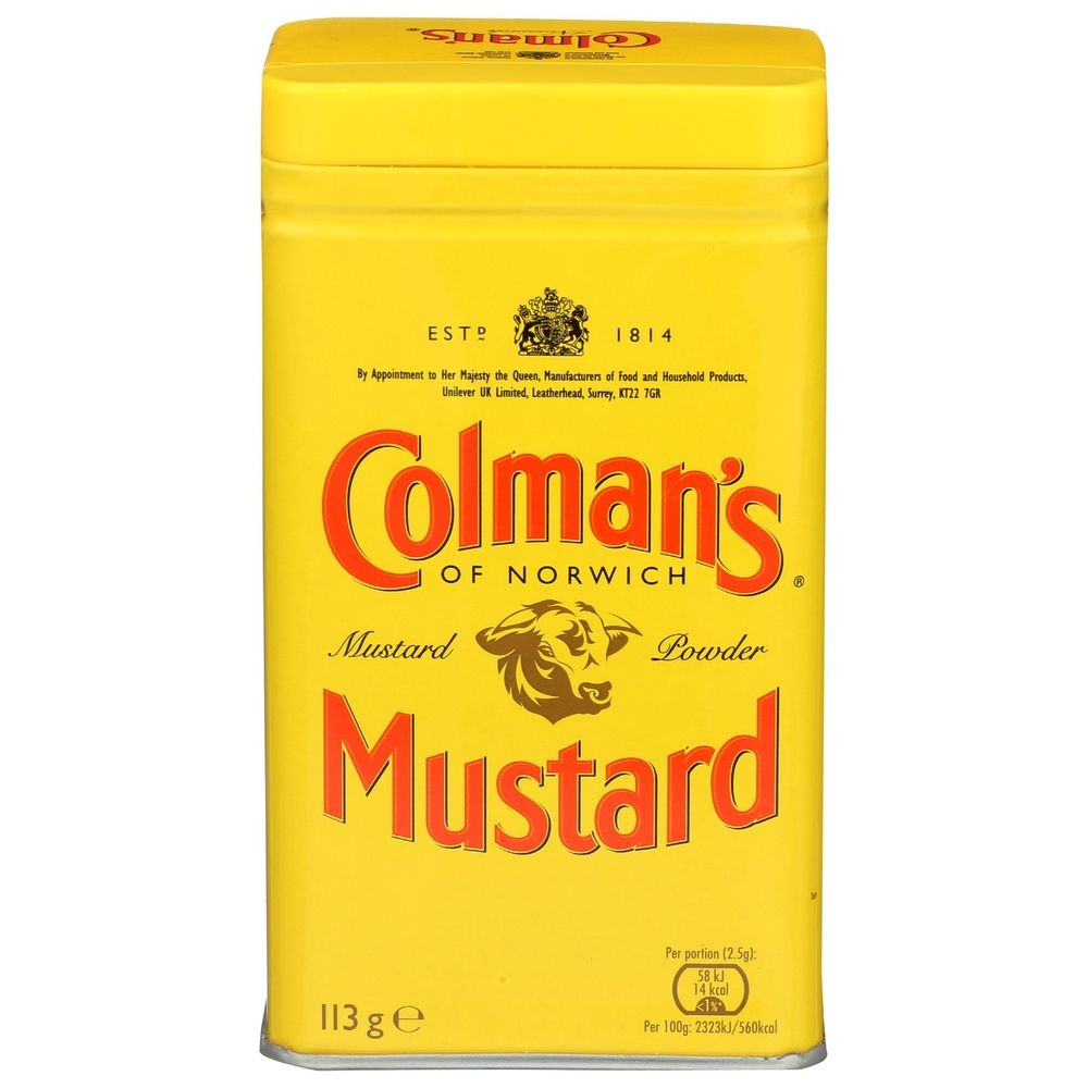 Colmans Dry Mustard Powder, 4 Ounce -- 12 per case