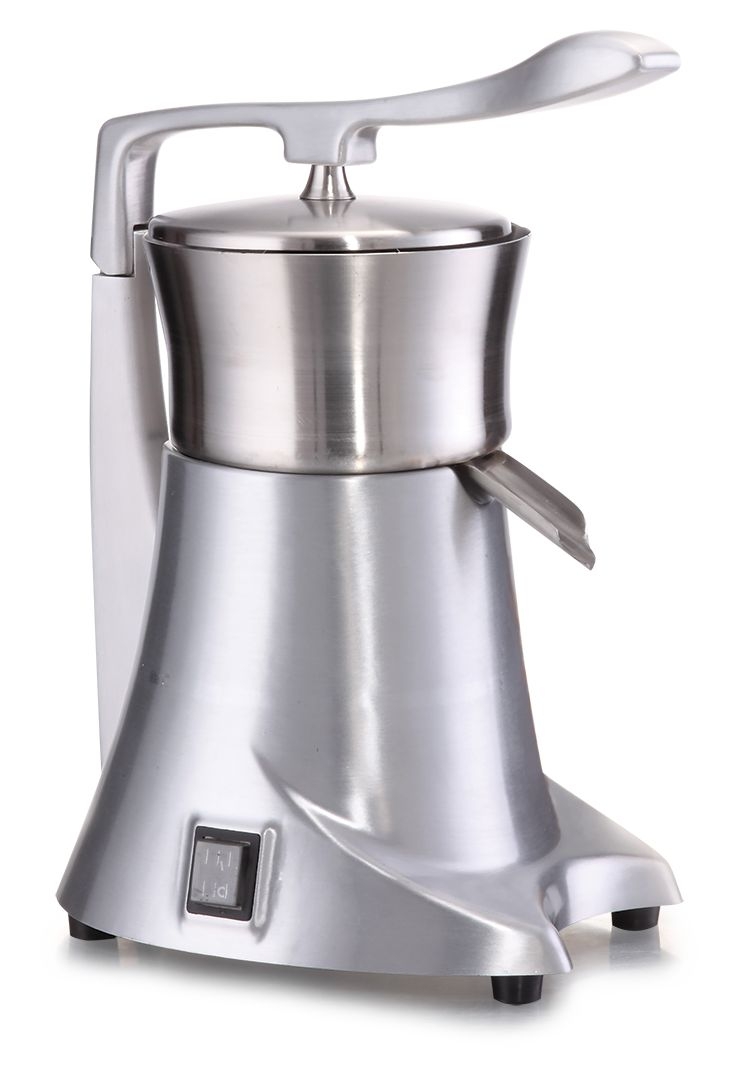 Global Solutions 110 Volt Stainless Steel Electric Juicer, 8-3/8 x 11-1/4 x 16 inch