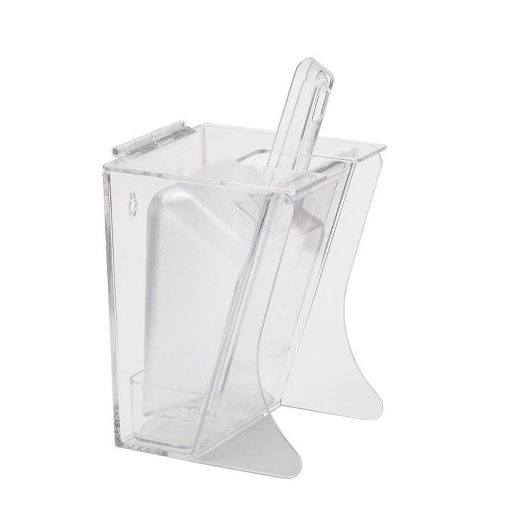 Cal-Mil 32 Ounce Polycarbonate Freestanding Ice Scoop Holder, 6 x 5.25 x 11.5 inch