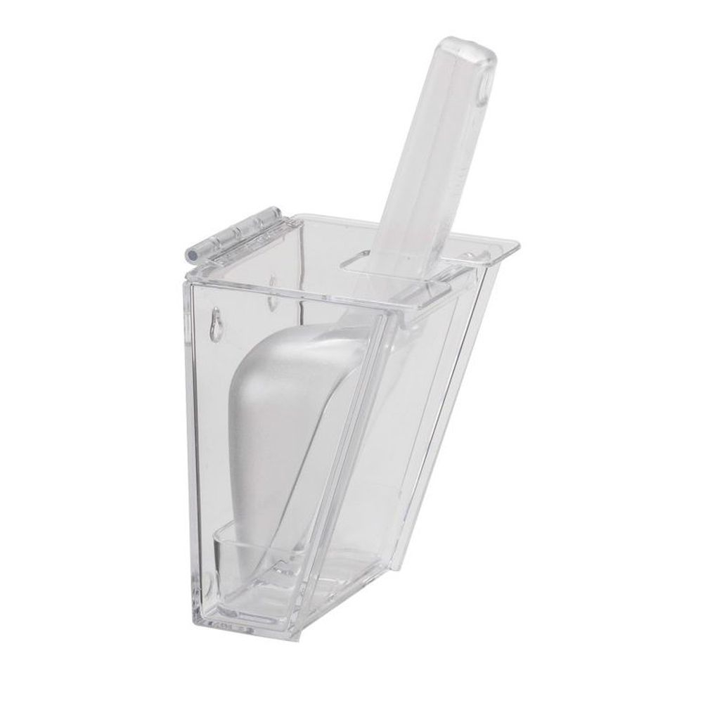 Cal-Mil Polycarbonate Wall Mount Ice Scoop Holder, 6 Ounce