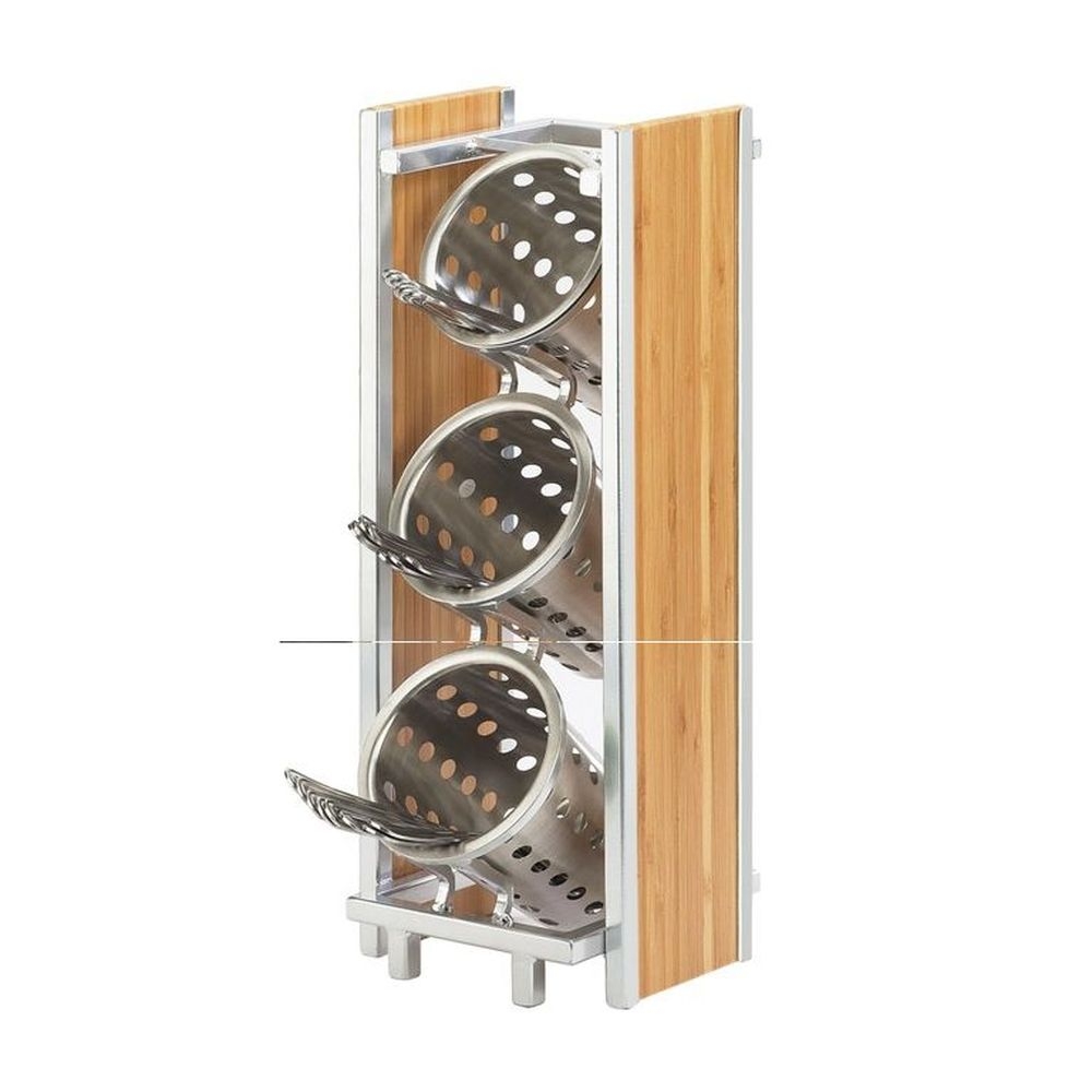 Cal-Mil Standard Eco Modern Cylinder Holder, 6.5 x 8 x 17 inch