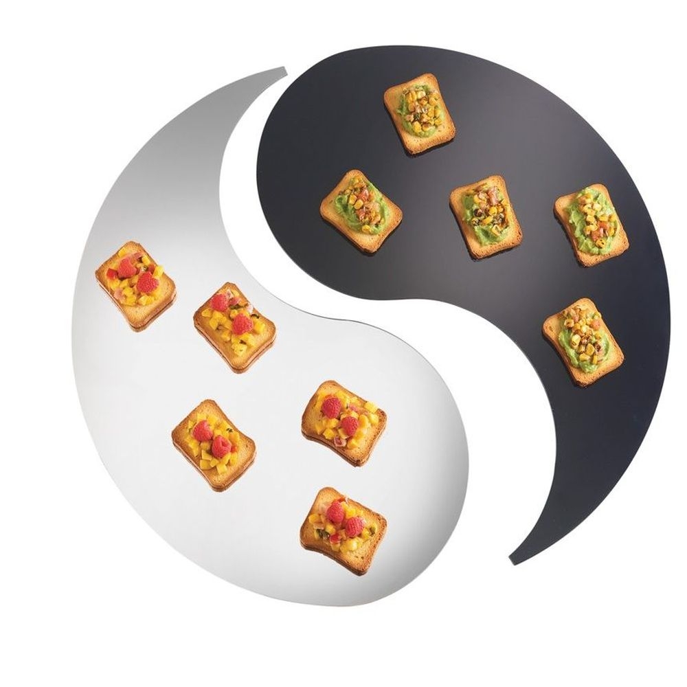 Cal-Mil Yin Yang 2 Piece Mirror Set, 24 inch Dia x 0.25 inch