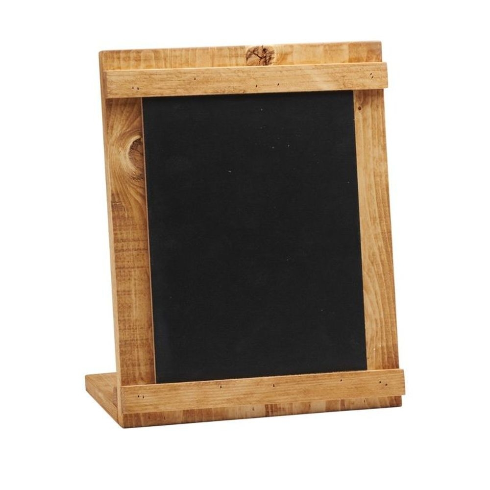 Cal-Mil Madera Chalkboard Stand, 11 x 6 x 13 inch