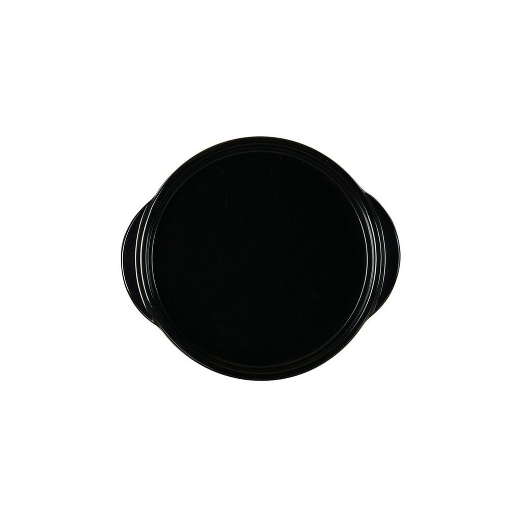 Cal-Mil Melamine Round Black Cocotte, 7 inch Dia. x 1.375 inch Height -- 6 per case