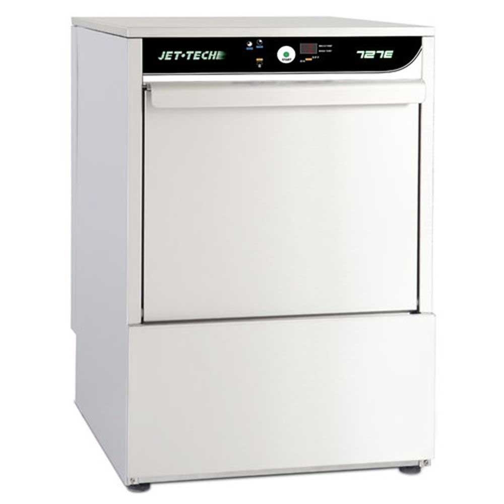 Jet-Tech Stainless Steel High-Temp Undercounter Electronic Cup/Glasswasher, 20-1/4 x 20-1/2 x 29-1/2 inch