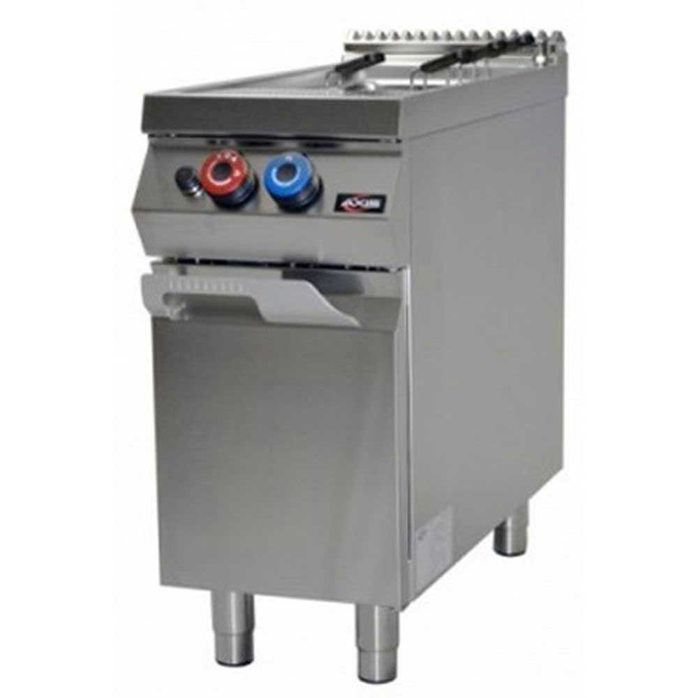 Axis Stainless Steel Single Tank Gas Pasta Cooker, 10.5 Gallon Capacity