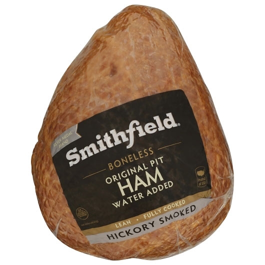 Smithfield Farmland Silver Medal Smoked Pit Ham, 15.44 Pound -- 2 per case.