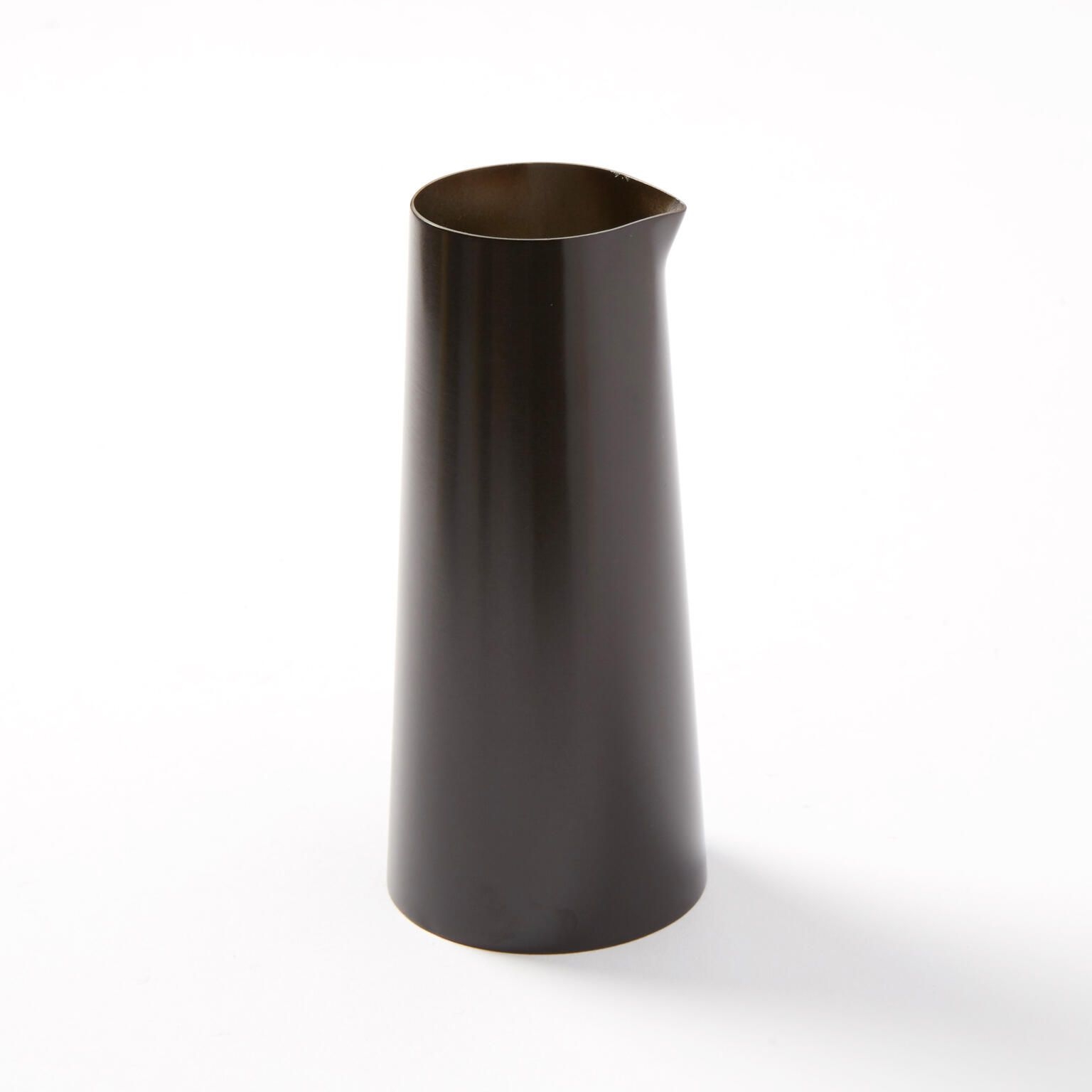 American Metalcraft Evolution Satin Black Stainless Steel Creamer, 6 Ounce