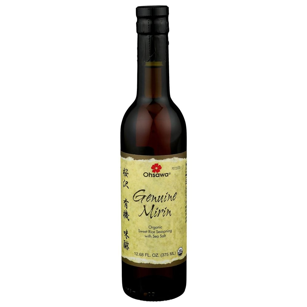 Ohsawa Organic Genuine Mirin Sweet Rice Seasoning with Sea Salt, 12.68 Ounce -- 6 per case