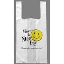 Hilex Poly RollMate White Happy Face Nice Day Medium Bagging System, 9.5 x 6 x 18 inch -- 2000 per case