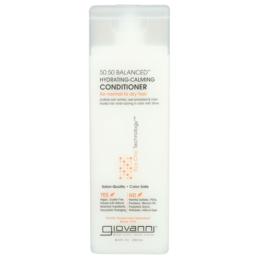 Giovanni 50 50 Balanced Hydrating Calming Conditioner, 8.5 Ounce -- 3 per case