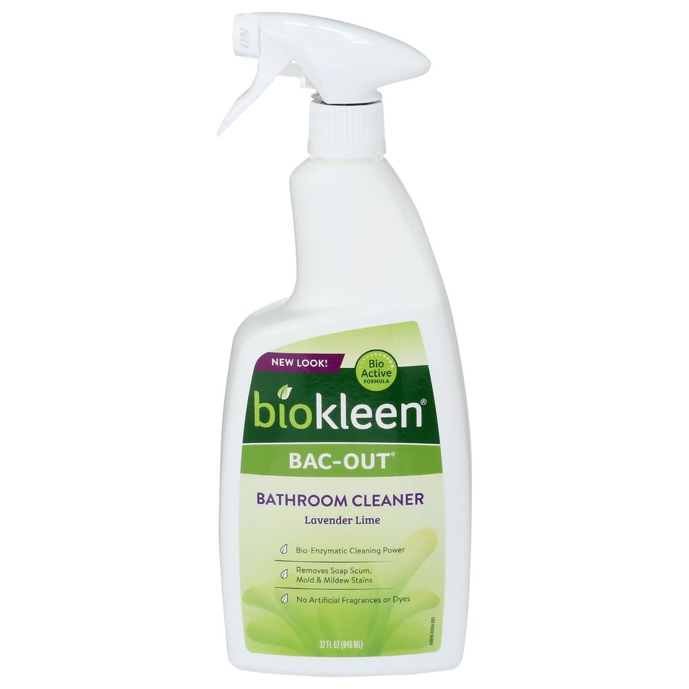 Biokleen Bac-Out Lavender Lime Bathroom Cleaner Spray, 32 Fluid Ounce