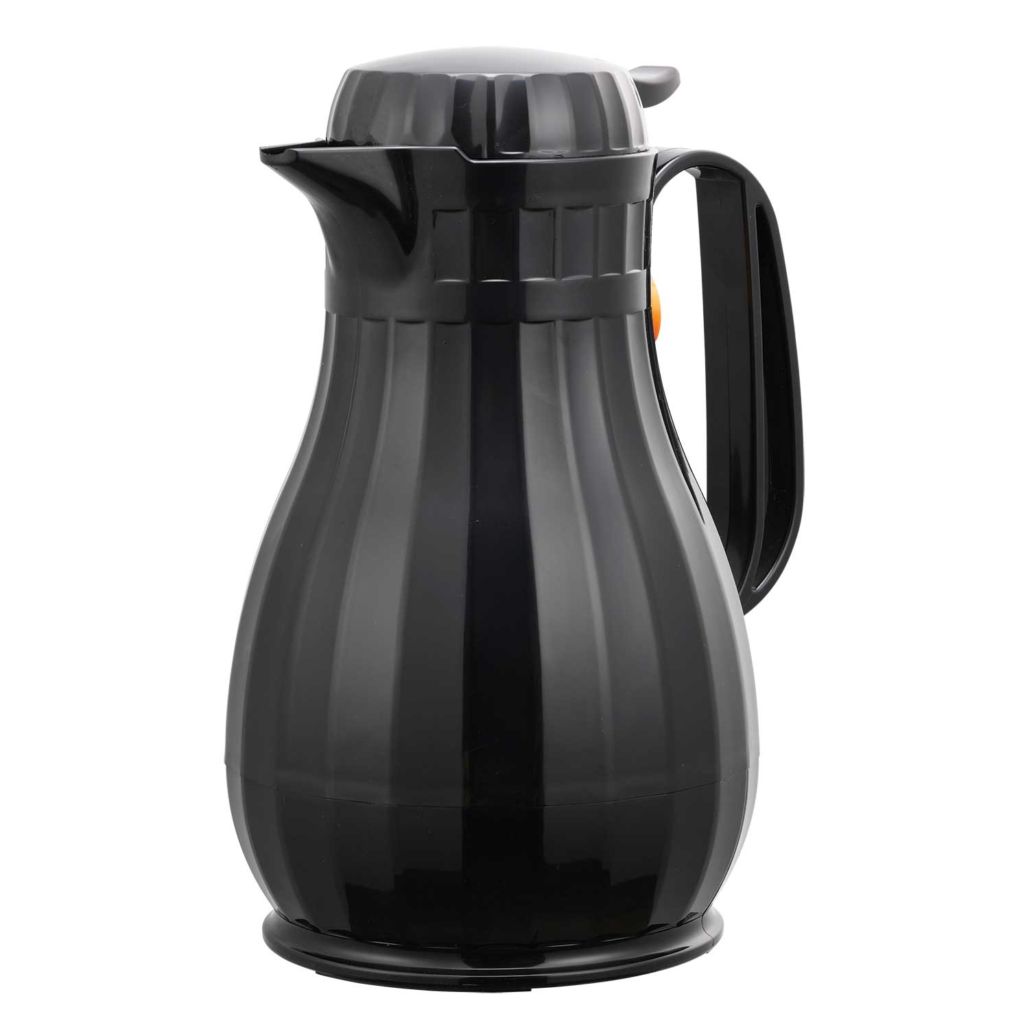 Service Ideas Eco-Serv Black Foam Lined Plastic Carafe, 4 Ounce Capacity