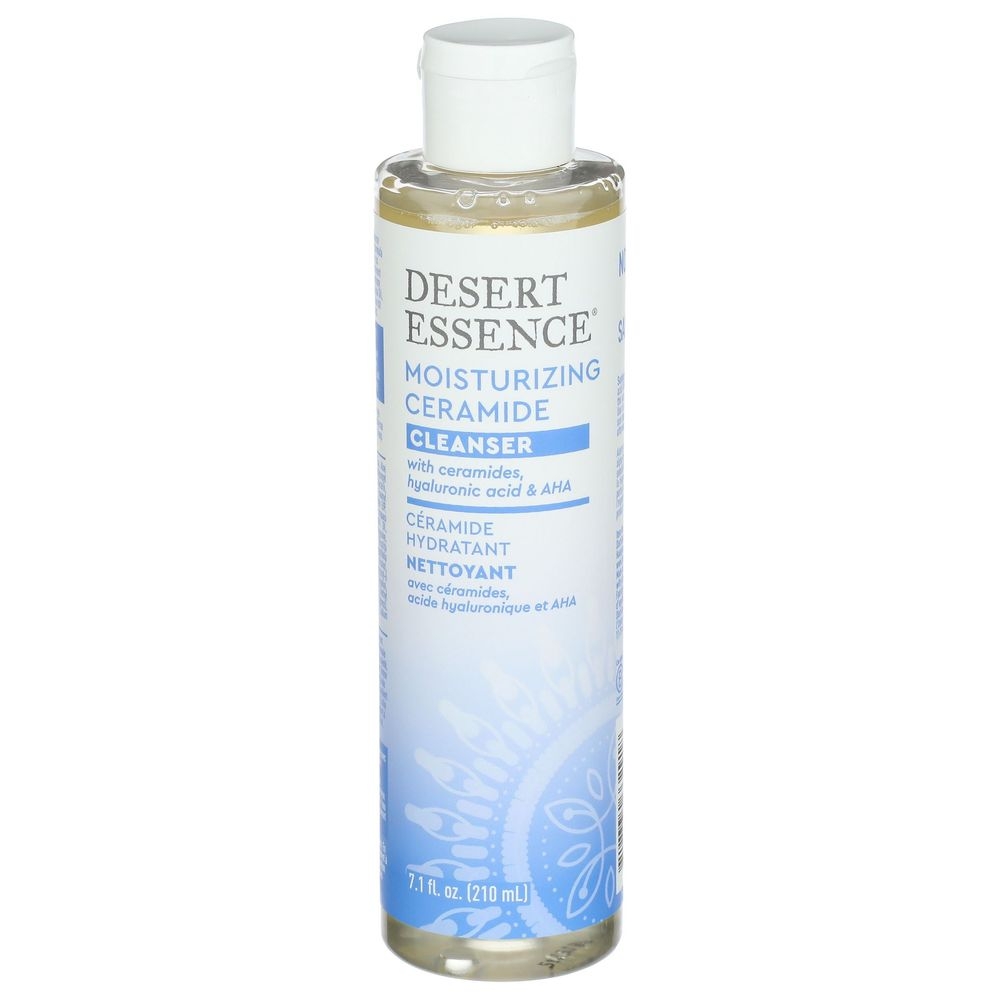 Desert Essence Moisturizing Ceramide Face Cleanser, 7.1 Fluid Ounce