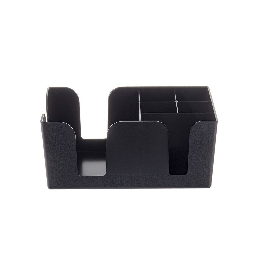 Tablecraft Black Bar Caddy, 9.5 x 5.75 x 4 inch