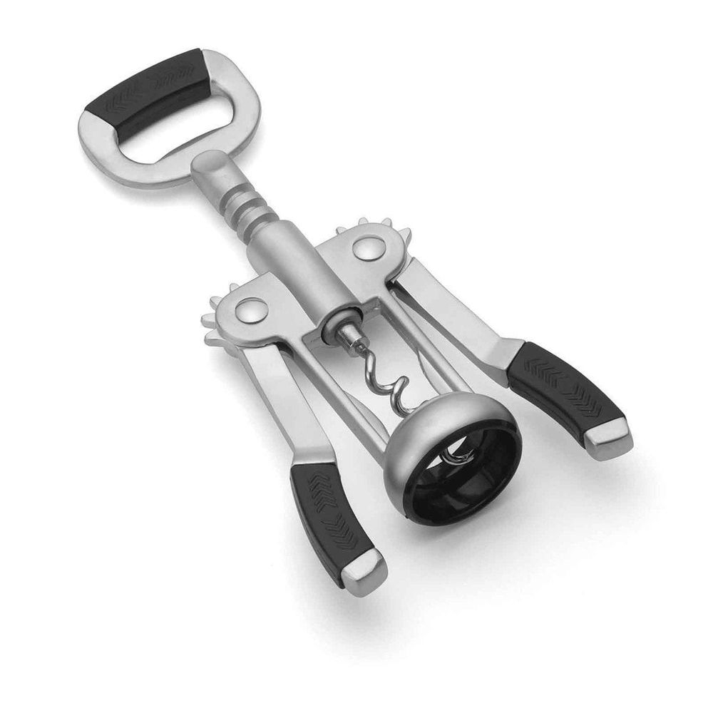 Tablecraft Zinc Alloy Premium Winged Corkscrew, 7.75 x 2.75 x 1.5 inch