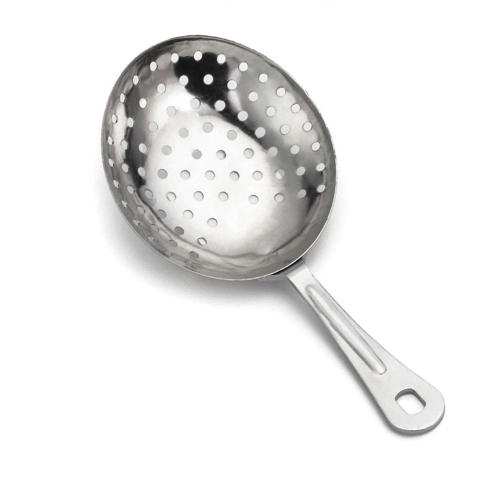 Tablecraft Stainless Steel Julep Strainer, 3.1875 x 1.125 x 6.25 inch