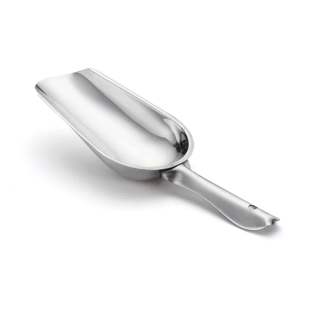 Tablecraft Stainless Steel Mirror Finish Ice Scoop, 4 Ounce Capacity -- 6 per case