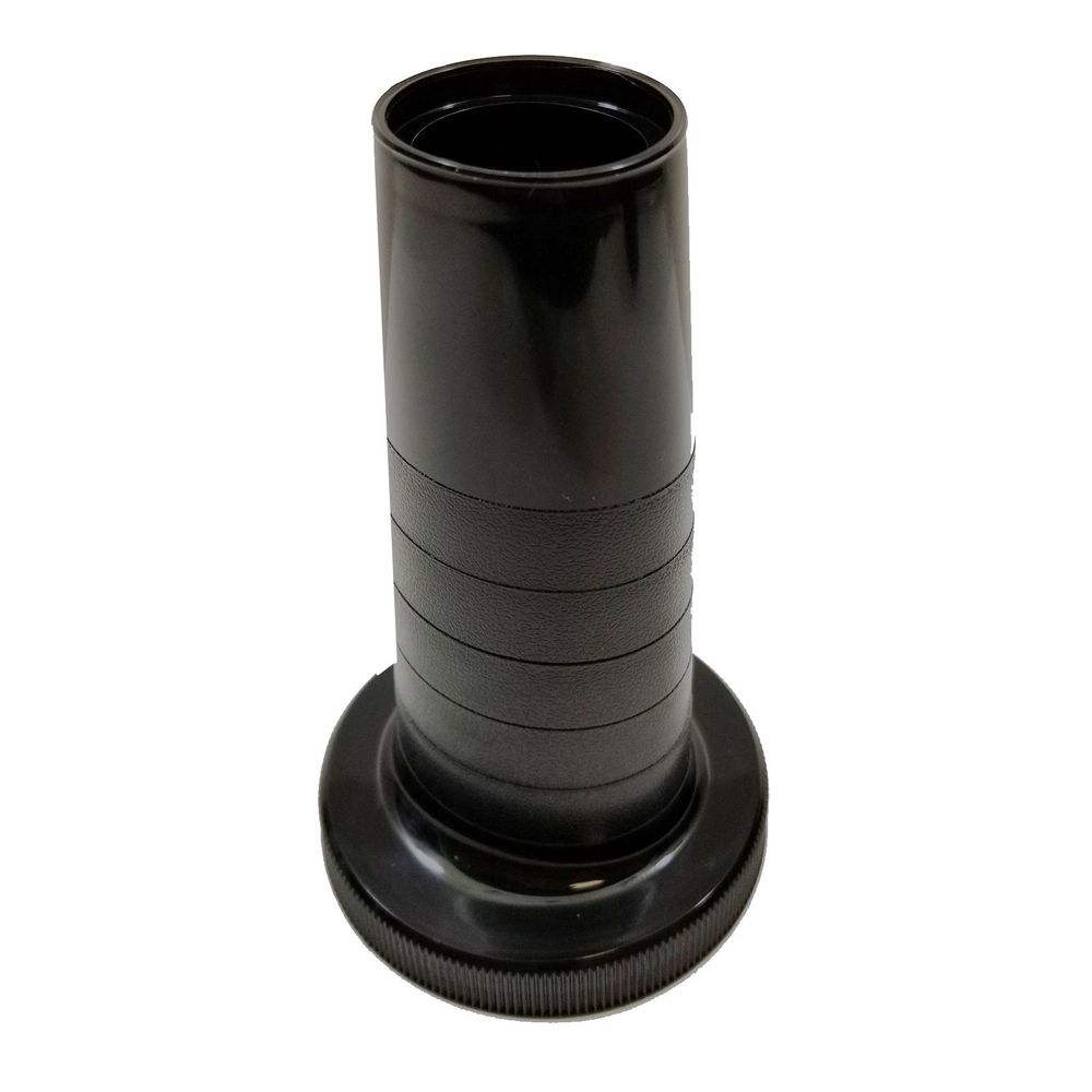 Tablecraft PourMaster Black High Density Polyethylene Replacement Neck Only, 3.6875 x 3.6875 x 6 inch